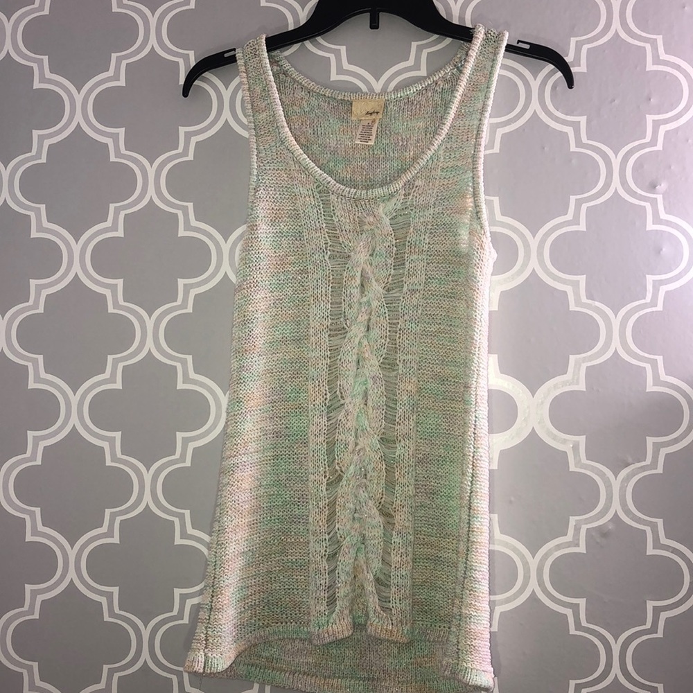 Day trip knitted tank top